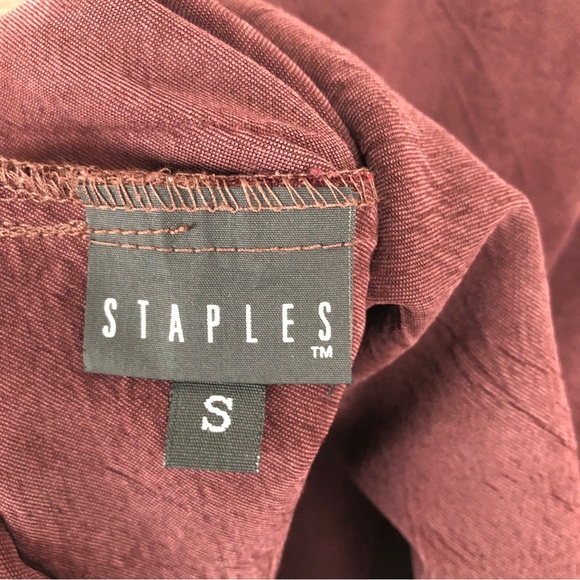 Staples Vintage Tank Top Plum Sleeveless Round Neck - Picture 9 of 9